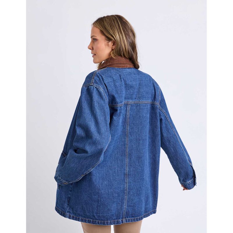 ELM Lilian Denim Barn Jacket image number 1